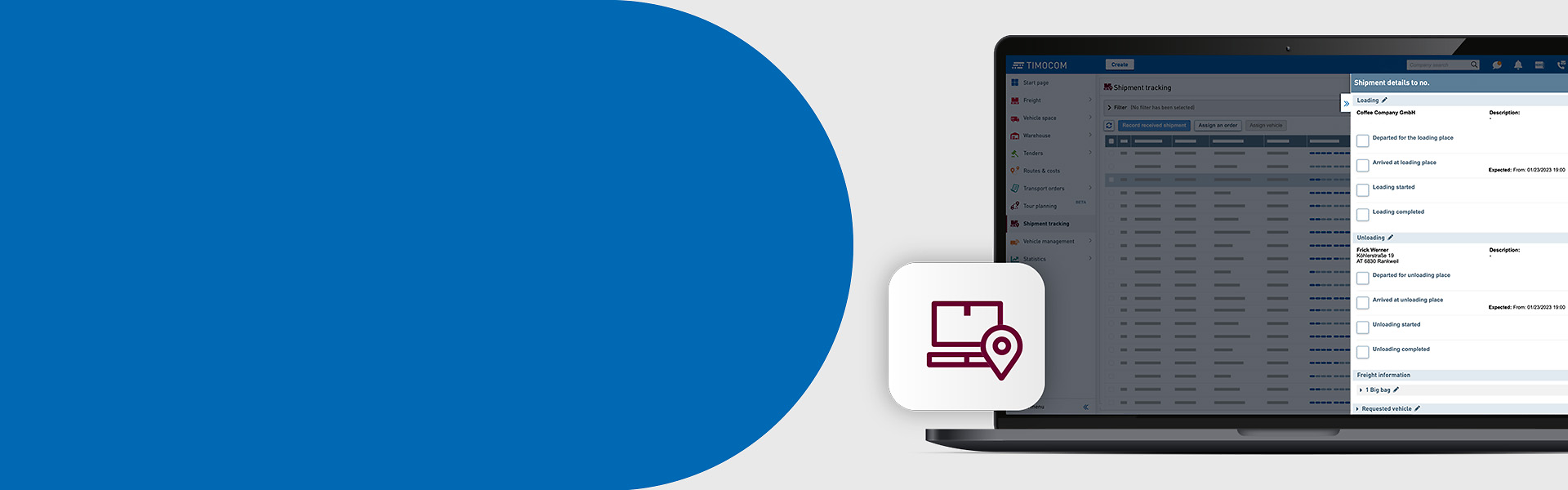 Live Shipment Tracking: Product overview